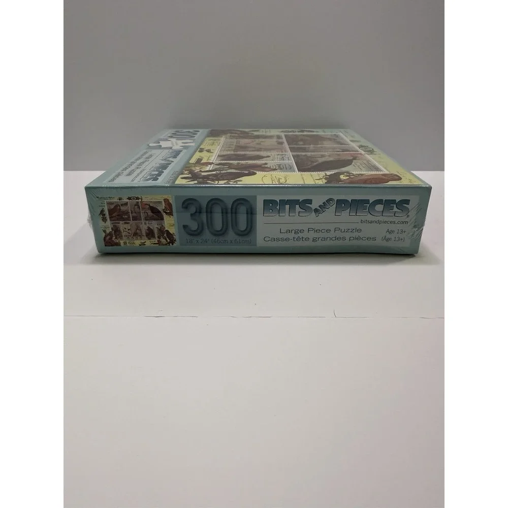 Bits And Pieces Birds Of Prey 300 Piece Large Piece Puzzle Sealed Adult Easy